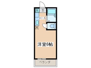 パークサイドBの物件間取画像